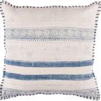 Product Image 3 for Lola Navy / Cream Pillow from Surya