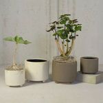 Product Image 4 for Simon Footed Planter, Ceramic, Grey / Matte Grey from Homart