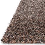 Product Image 3 for Callie Shag Dark Brown / Multi Rug from Loloi