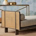 Product Image 8 for Celebes Calcutta Linen Settee from Currey & Company