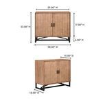 Product Image 9 for Sierra 2 Door Cabinet from Moe's