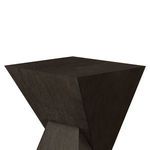 Product Image 3 for Scout Sculptural Occassional Table In Dark Espresso Oak from Worlds Away