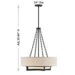 Product Image 1 for Brentwood 4-Light Pendant from Savoy House 