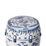 Product Image 6 for Blue & White Kylin Garden Stool from Legend of Asia
