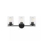 Product Image 3 for Marshall 
 Matte Black 3 Light Bath from Savoy House 