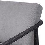 Product Image 6 for Brunei Modern Gray Accent Chair from Uttermost