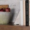 Product Image 4 for Alexandra White Marble Bookends from BIDKHome