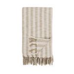 Product Image 2 for Linna 100% Cotton Ivory 50"x70" Throw Blanket from Classic Home Furnishings
