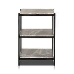 Product Image 5 for Felix Iron Nightstand - Hammered Grey W/Clear Powder Coat from Four Hands