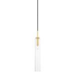 Product Image 1 for Nyah Small Aged Brass Pendant Light from Mitzi