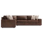 Product Image 3 for Nest 3-Piece Leather Sectional from Bernhardt Furniture