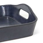Product Image 2 for Derby Parlor Blue Leather Tray from Regina Andrew Design