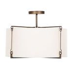 Product Image 4 for Theresa Matte Bronze Semi-Flush Mount from Gabby
