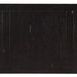 Direct overhead view of the desk’s flat black veneer surface with subtle wood grain texture