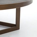 Product Image 12 for Shagreen Round Antique Brass Coffee Table from Four Hands