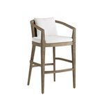 Product Image 1 for Sobek Textured Back Outdoor Stool from Arteriors