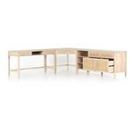 Product Image 31 for Clarita White Wash Mango Desk System with Filing Credenza from Four Hands