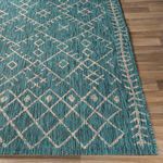 Product Image 4 for Eagean Aqua / White Indoor / Outdoor Rug from Surya