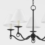 Product Image 4 for Massi Steel 5-Light Chandelier from Troy Lighting