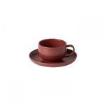 Product Image 1 for Pacifica Tea Cup And Saucer, Set of 6 - Cayenne from Casafina