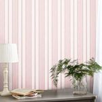 Product Image 2 for Laura Ashley Heacham Blush Striped Wallpaper from Graham & Brown