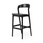 Product Image 1 for Amare Wooden Black Bar Stool from Four Hands