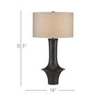 Product Image 9 for Silvestri Black Table Lamp from Currey & Company