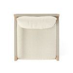 Product Image 5 for Sherwood Fiqa Boucle Modern Outdoor Chair - Brown Finish from Four Hands