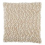 Product Image 9 for Kaz Textured Ivory/ Beige Throw Pillow 22 inch from Jaipur 