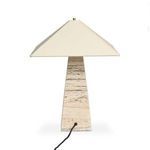 Product Image 9 for Andros White Travertine Table Lamp from Four Hands