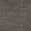 Charcoal and ivory transitional area rug with Moroccan-inspired linear, diamond, and checkerboard patterns