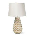 Product Image 1 for Cassia Chevron Table Lamp from Coastal Living