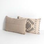 Product Image 2 for Nira Pillow Cream, Black Set Of 2 16"X24 from Four Hands