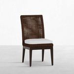 Product Image 4 for Peninsula Mahogany Woven Side Chair from Summer Classics