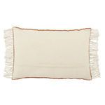 Product Image 2 for Odessa Chevron Terracotta/ Ivory Indoor/ Outdoor Lumbar Pillow from Jaipur 