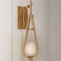 Product Image 10 for Passageway natural rope Wall Sconce from Currey & Company