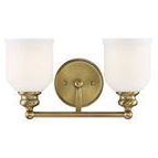Product Image 1 for Melrose 2 Light Bath Bar from Savoy House 