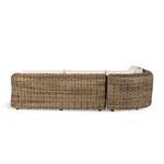 Product Image 15 for Messina Outdoor Wicker 3 Piece Sectional from Four Hands