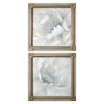 Product Image 1 for Uttermost Winter Blooms Floral Art S/2 from Uttermost
