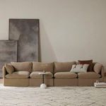 Product Image 2 for Andre Slipcover 4-Piece Sectional - Broadway Canvas from Four Hands