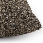 Corner close-up of Callum Pillow showing dense loops and texture of boucle weave