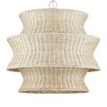 Product Image 9 for Phebe Medium Rattan Chandelier from Currey & Company