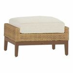 Product Image 3 for Peninsula Mahogany Woven Ottoman from Summer Classics