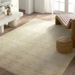 Product Image 5 for Addae Hand Knotted Geometric Sage/Ivory Rug from Jaipur