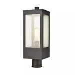 Product Image 3 for Angus 1 Light Outdoor Post Mount In Charcoal from Elk Lighting