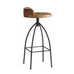 Product Image 6 for Hinkley Antique Brown Wooden Bar Stool from Arteriors