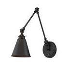Product Image 2 for Morland 1 Light Adjustable Sconce With Plug from Savoy House 