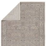 Product Image 3 for Vivace Traditional Floral Gray/ Taupe Rug - 3' x 8' from Jaipur 