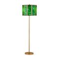 Product Image 1 for Daze Green Floor Lamp from Currey & Company