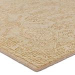 Product Image 9 for Tobias Hand-Knotted Trellis Gold / Tan Rug 18" x 18" from Jaipur 